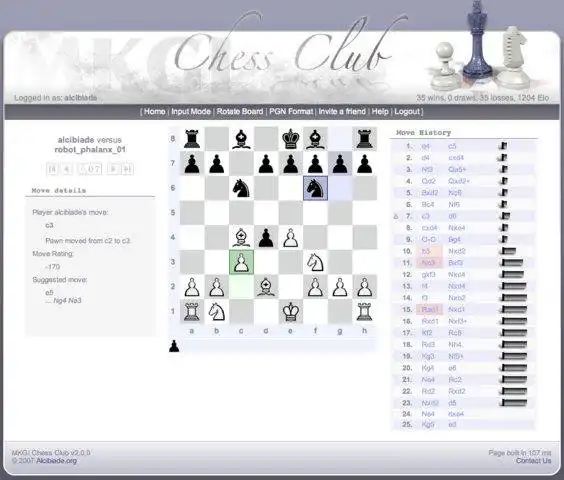 Download web tool or web app MKGI Chess Club to run in Linux online
