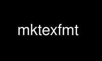 Run mktexfmt in OnWorks free hosting provider over Ubuntu Online, Fedora Online, Windows online emulator or MAC OS online emulator