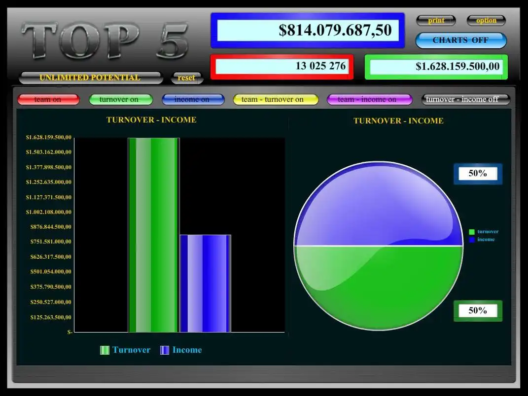 Download web tool or web app MLM Downline Simulator HD ➤ SWF to run in Windows online over Linux online