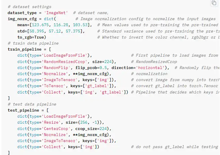 Unduh alat web atau aplikasi web MMClassification