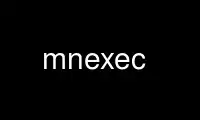 Run mnexec in OnWorks free hosting provider over Ubuntu Online, Fedora Online, Windows online emulator or MAC OS online emulator