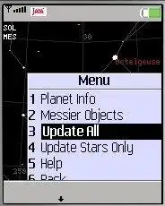 Scarica lo strumento web o l'app web Mobile Planetarium per telefoni Java