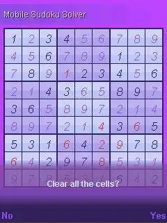 قم بتنزيل أداة الويب أو تطبيق الويب Mobile Sudoku Solver للتشغيل في Windows عبر الإنترنت عبر Linux عبر الإنترنت