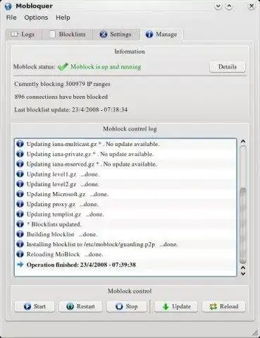 Download web tool or web app Mobloquer