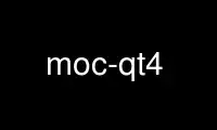 Run moc-qt4 in OnWorks free hosting provider over Ubuntu Online, Fedora Online, Windows online emulator or MAC OS online emulator