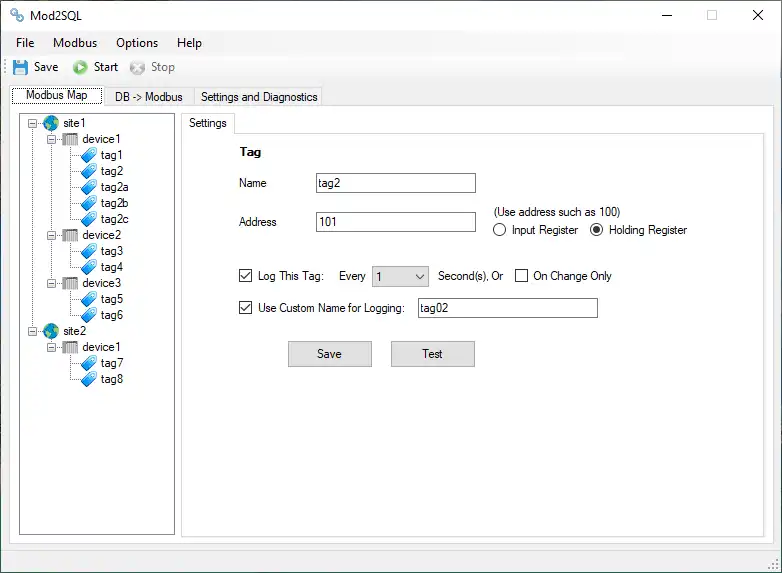 Download web tool or web app Mod2SQL