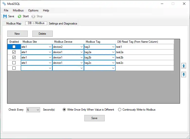 Download web tool or web app Mod2SQL