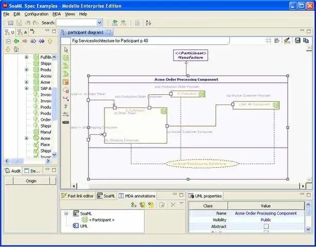 Download web tool or web app modelio-open