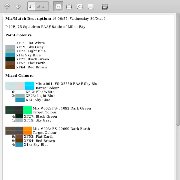 Download web tool or web app Modellers Colour Matching/Mixing Toolkit to run in Linux online
