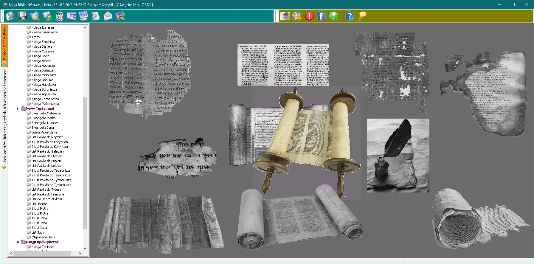 Download web tool or web app Moja Biblia NG