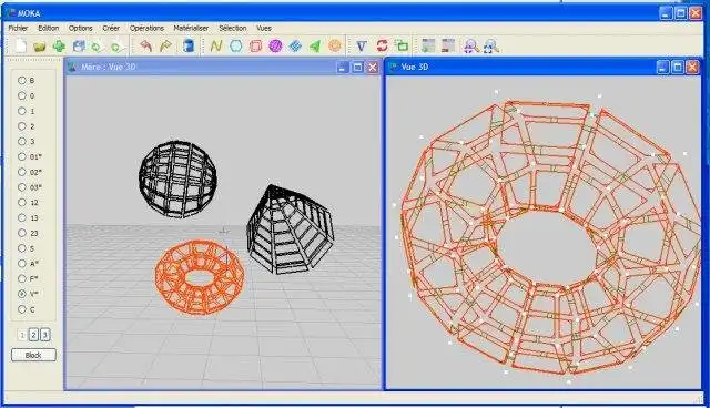 WebツールまたはWebアプリMOKAをダウンロード-3Dトポロジカルモデラー