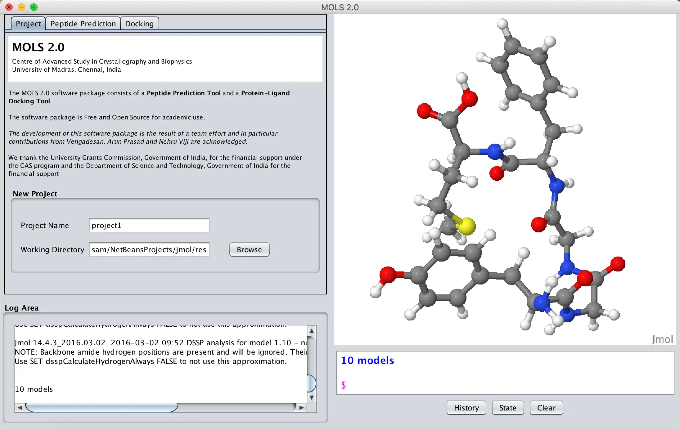 Download web tool or web app MOLS 2.0