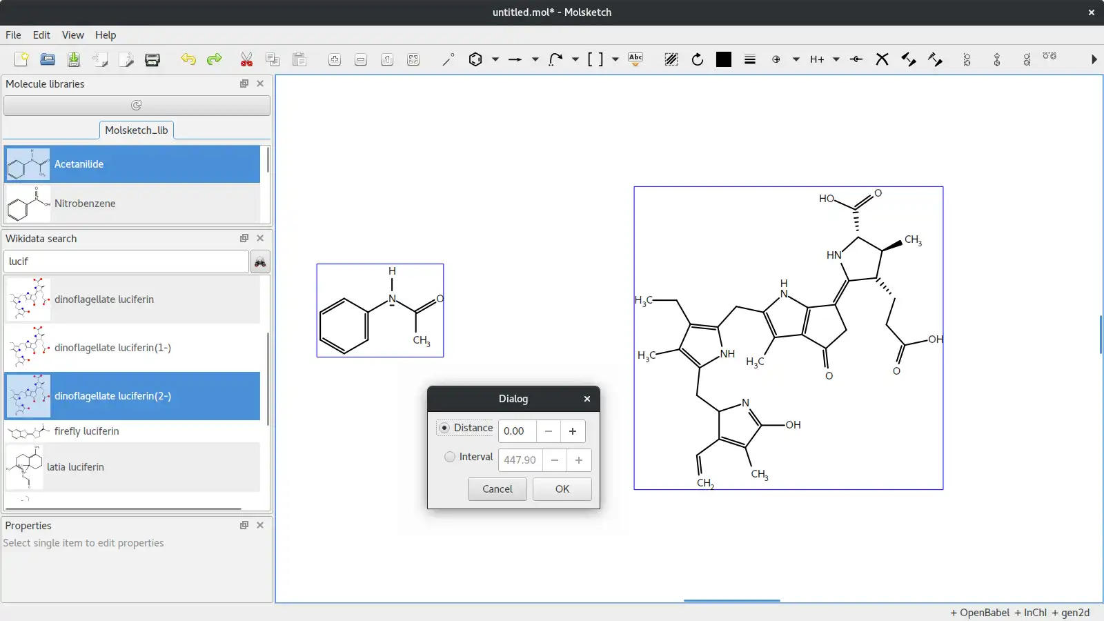 Download web tool or web app Molsketch to run in Linux online