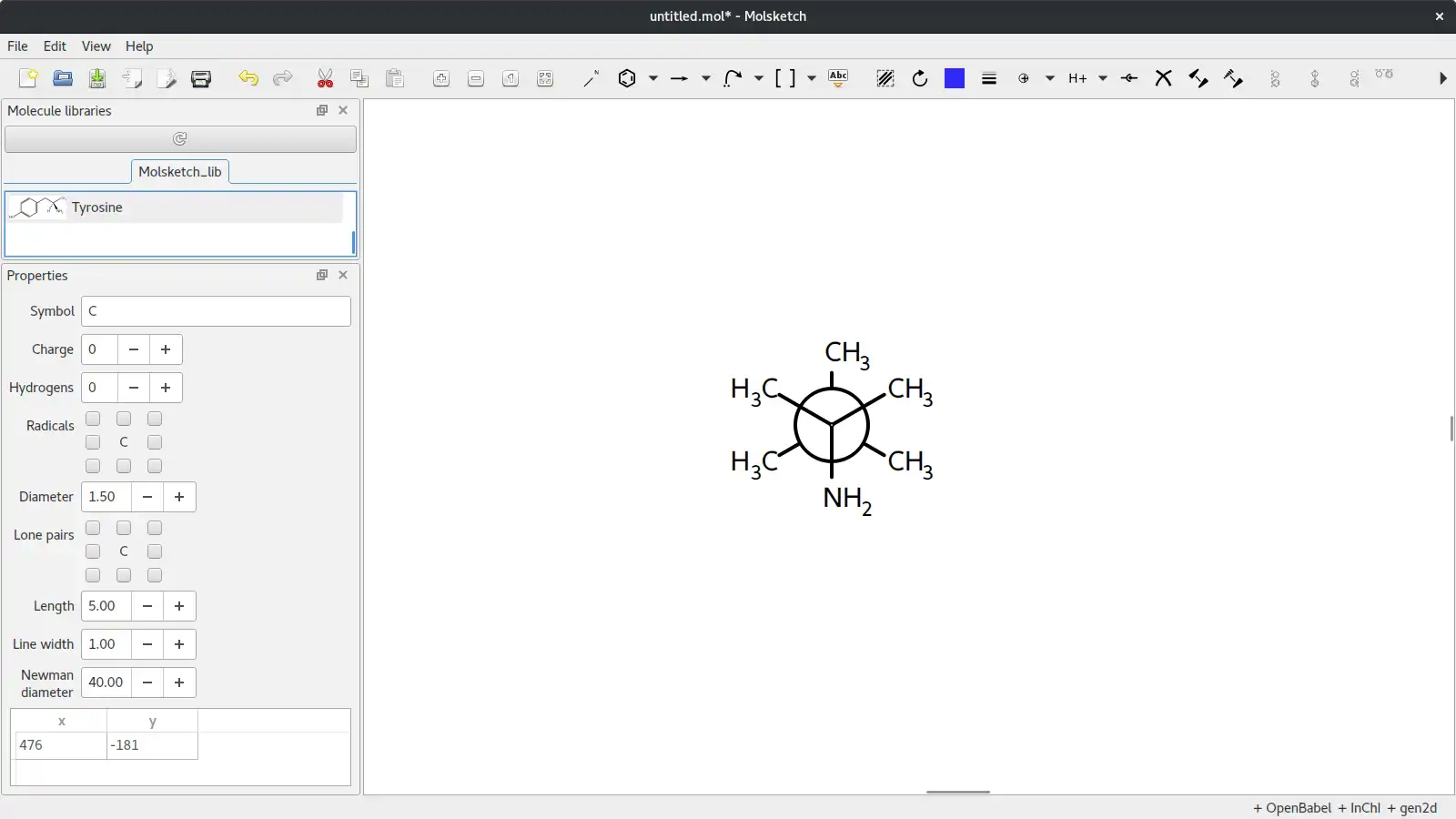 Download web tool or web app Molsketch to run in Linux online