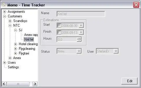 Download web tool or web app Momo - Time Tracker