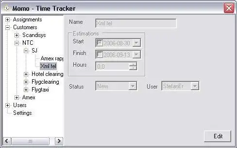 Download webtool of webapp Momo - Time Tracker