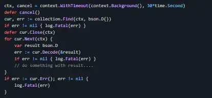 Завантажте веб-інструмент або веб-програму MongoDB Go Driver