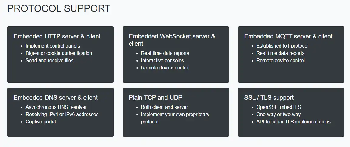 Download web tool or web app Mongoose Embedded Web Server