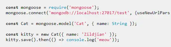 Download web tool or web app Mongoose