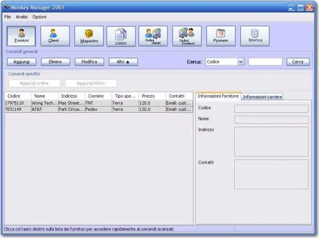 Download web tool or web app Monkey Manager 2007