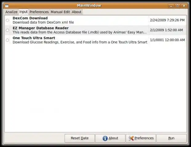 قم بتنزيل أداة الويب أو تطبيق الويب MonoGluceosis للتشغيل في Windows عبر الإنترنت عبر Linux عبر الإنترنت