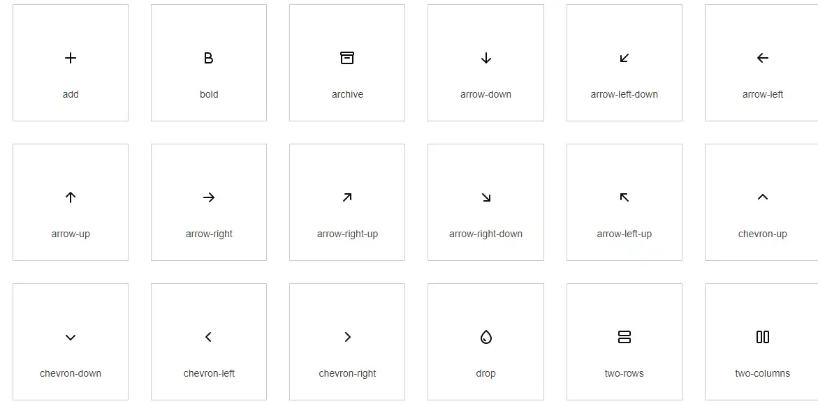 Laden Sie das Web-Tool oder die Web-App Mono Icons herunter