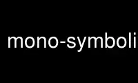Voer mono-symbolicate uit in de gratis hostingprovider van OnWorks via Ubuntu Online, Fedora Online, Windows online emulator of MAC OS online emulator