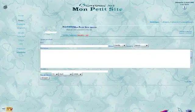 Scarica lo strumento web o l'app web Mon petit site