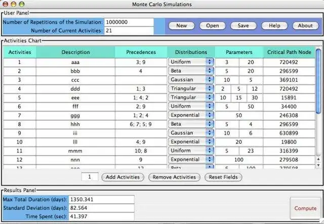 دانلود ابزار وب یا برنامه وب Monte Carlo Simulations برای اجرا در لینوکس به صورت آنلاین