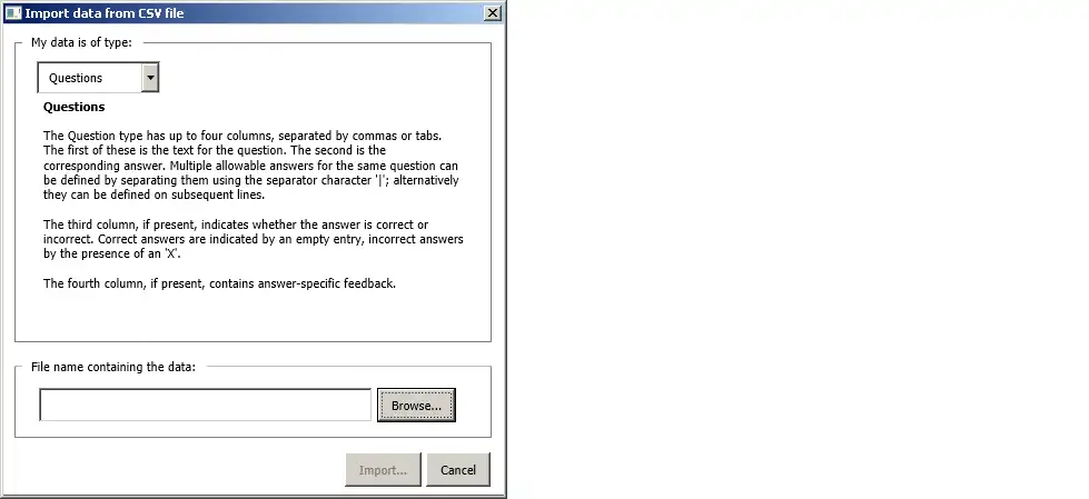 Download web tool or web app MoodleQuizUtilities