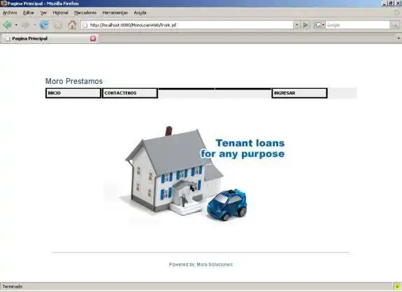 Download web tool or web app MoRo Prestamos