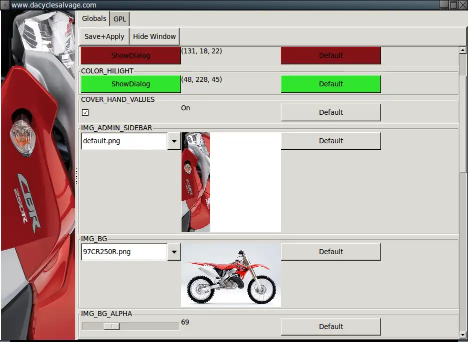 Unduh alat web atau aplikasi web Sepeda Motor BlackJack