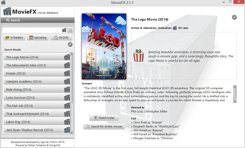 Scarica lo strumento Web o l'app Web MovieFX per eseguirlo online su Linux