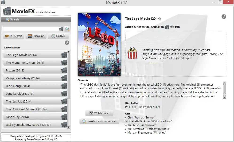 Descargue la herramienta web o la aplicación web MovieFX para ejecutar en Windows en línea sobre Linux en línea