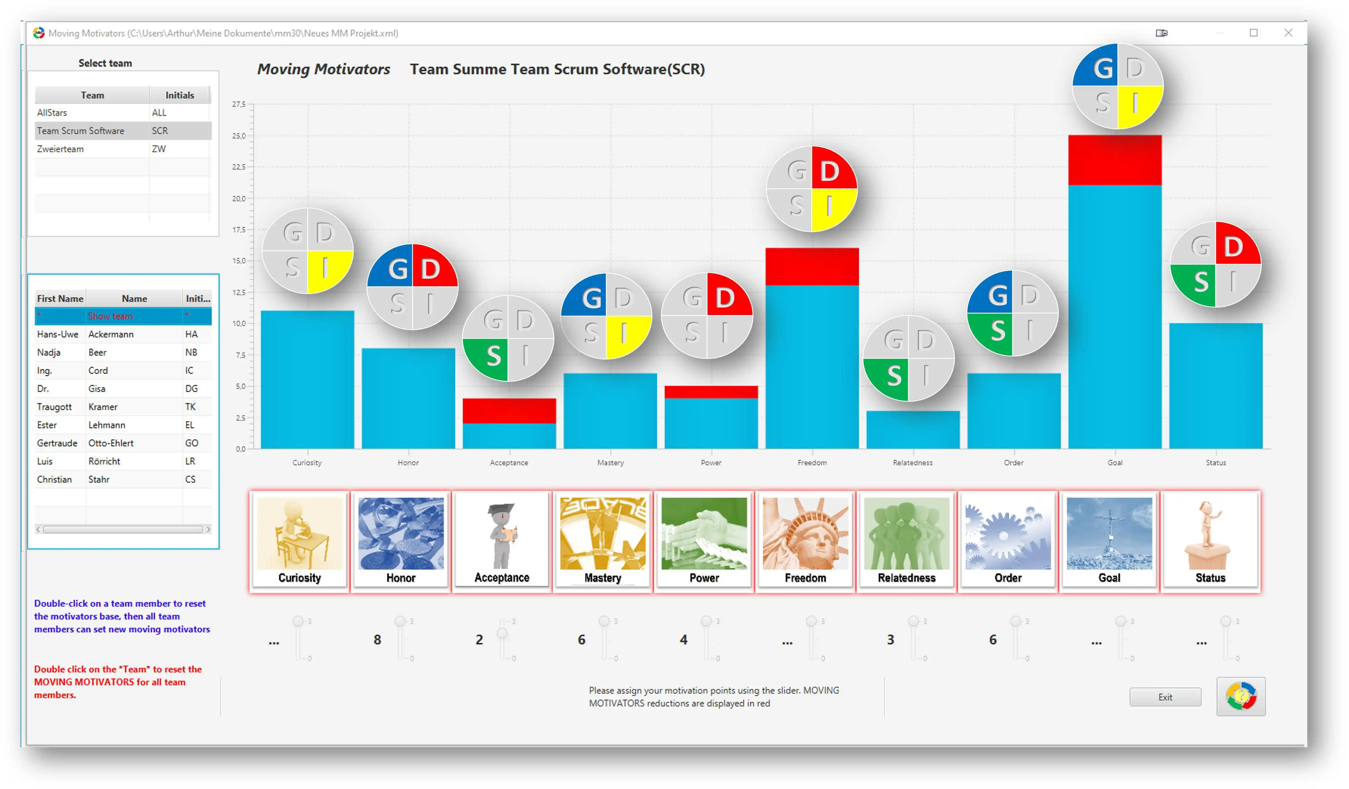 Download web tool or web app Moving Motivators