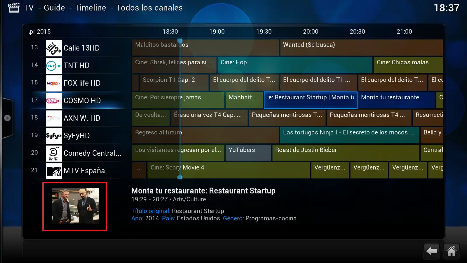 Descarga la herramienta web o la aplicación web movistartv