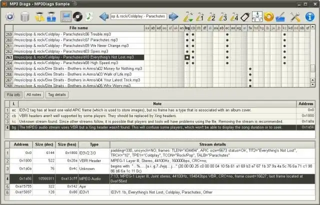 ดาวน์โหลดเครื่องมือเว็บหรือเว็บแอป MP3 Diags