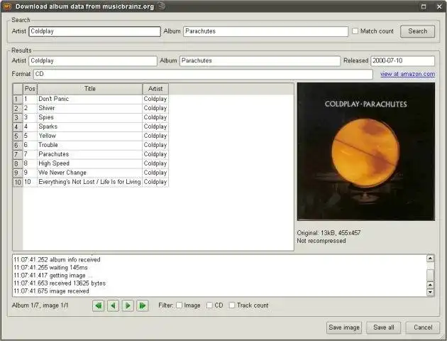 Download webtool of webapp MP3 Diags