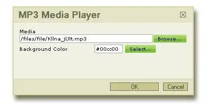 Unduh alat web atau aplikasi web MP3Player