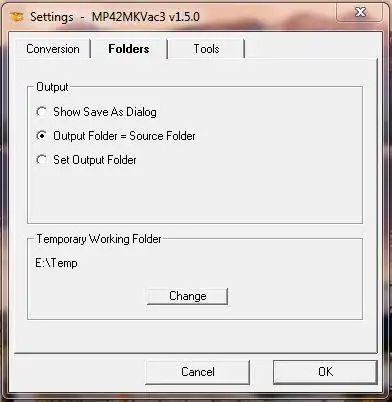 Download web tool or web app MP42MKVac3