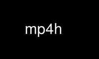 Run mp4h in OnWorks free hosting provider over Ubuntu Online, Fedora Online, Windows online emulator or MAC OS online emulator