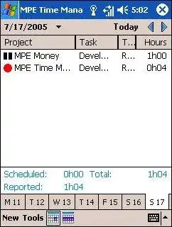 Download web tool or web app MPE Time Management