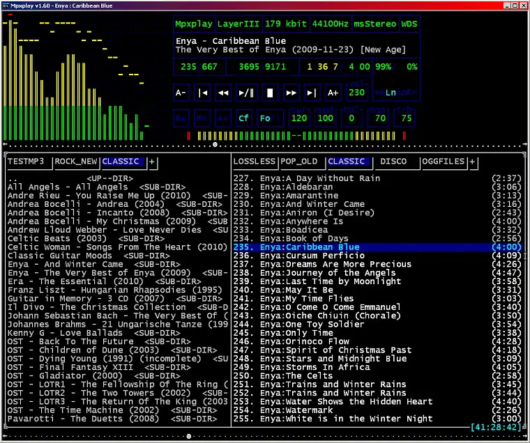 قم بتنزيل أداة الويب أو تطبيق الويب Mpxplay Multimedia Commander