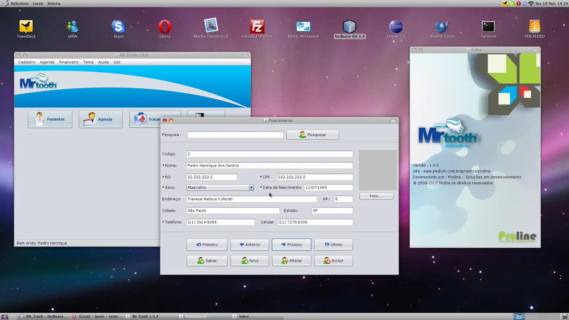 הורד כלי אינטרנט או אפליקציית אינטרנט Mr Tooth Dental Software