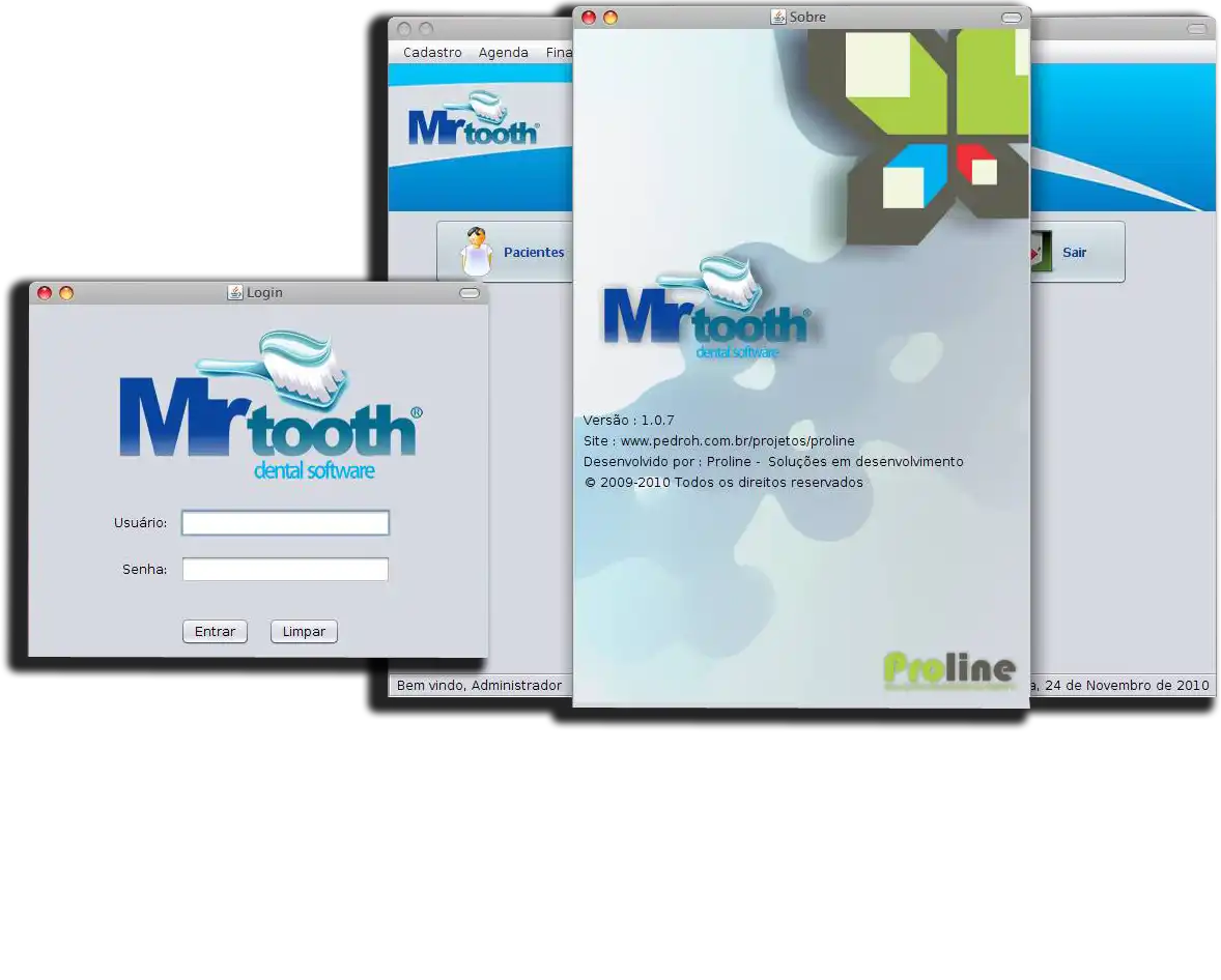 WebツールまたはWebアプリMrTooth DentalSoftwareをダウンロードする