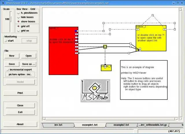 Pobierz narzędzie internetowe lub aplikację internetową MSDViewer, aby działać w systemie Linux online