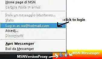 Descargue la herramienta web o la aplicación web MSNVersionProxy