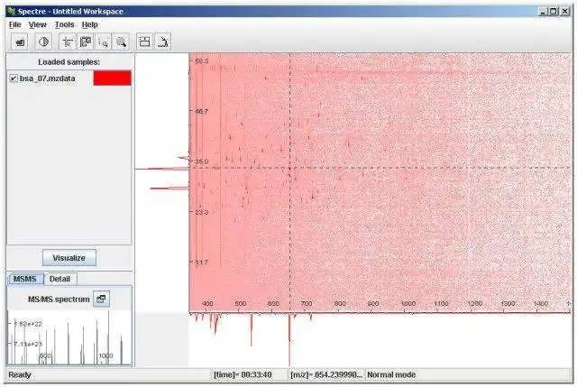 Téléchargez l'outil Web ou l'application Web MS-Spectre : analyse quantitative LC-MS