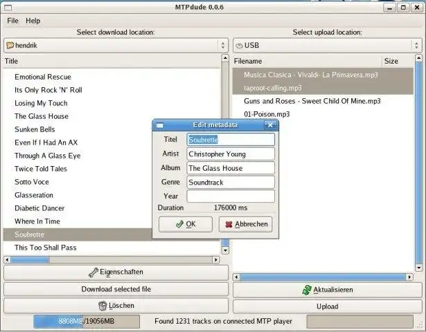 Download web tool or web app MTPdude