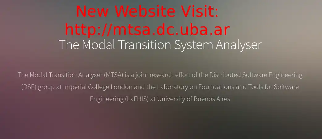 Mag-download ng web tool o web app MTSA para tumakbo sa Linux online